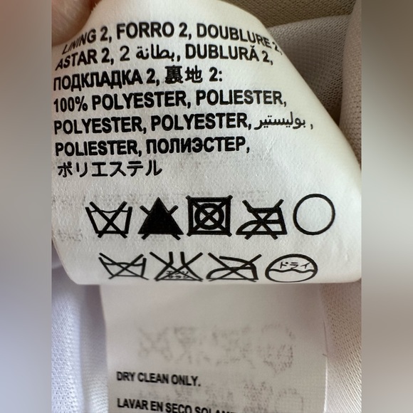 BEBE RETRO STYLE COCKTAIL DRESS WHITE, YELLOW & BLACK SIZE M - Picture 8 of 10